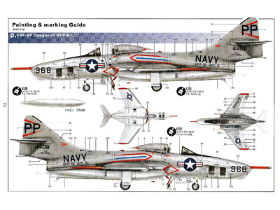 F9F-8 & F9F-8P 'Cougar'