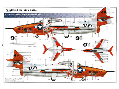 F9F-8 & F9F-8P 'Cougar'
