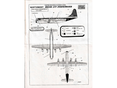 Boeing 377 Stratocruiser Northwest Airlines Orient