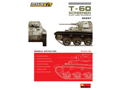 T-60 Screened (Plant No. 264 Stalingrad) Interior Kit