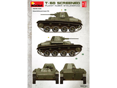 T-60 Screened (Plant No. 264 Stalingrad) Interior Kit