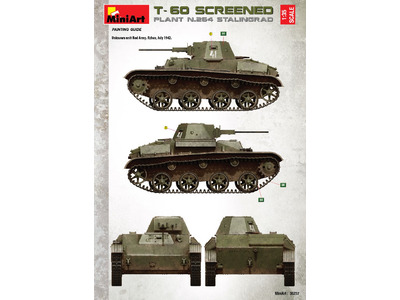 T-60 Screened (Plant No. 264 Stalingrad) Interior Kit
