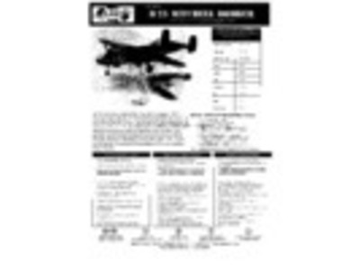 B 25 Mitchell Bomber