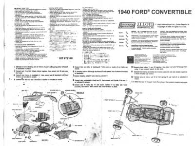 1940 Ford Convertible