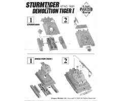 Panzer Korps No 1 Sturmtiger + Demolition Tiger 1