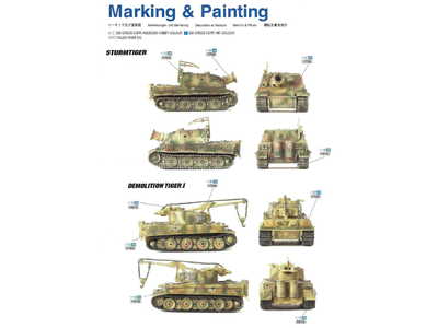 Panzer Korps No 1 Sturmtiger + Demolition Tiger 1
