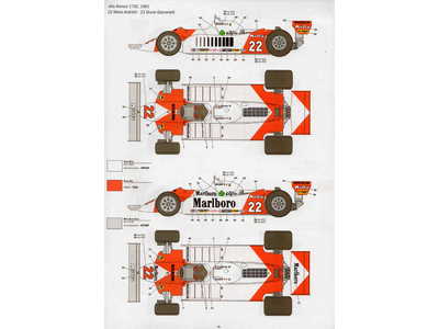 Alfa Romeo 179 or 179C (1979 to 1981)
