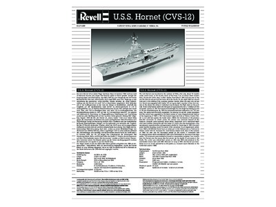 U.S.S. Hornet (CVS-12) Apollo 11 Recovery Vessel