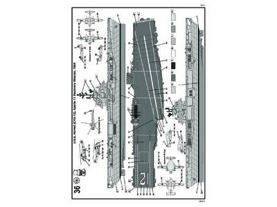 U.S.S. Hornet (CVS-12) Apollo 11 Recovery Vessel