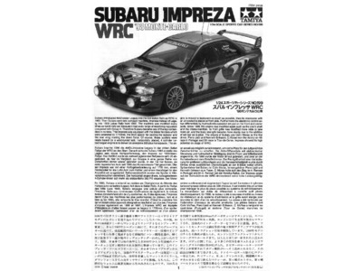 Subaru Impreza WRC '98 Monte-Carlo