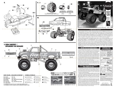 Coca-Cola Chevy Silverado Monster Truck