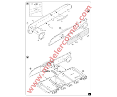 TIRAN 4 SHARIR EARLY TYPE w/DOZER BLADE