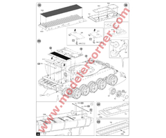 TIRAN 4 SHARIR EARLY TYPE w/DOZER BLADE
