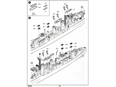 HMCS Huron Destroyer 1944