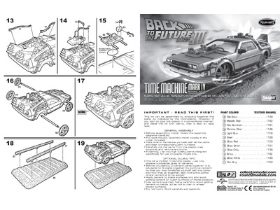 Back to the Future Part III Time Machine Mark IV Final Act
