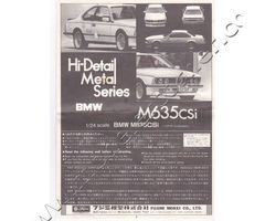 High detail metal series M635CSI