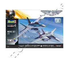 Maverick's F-14D Tomcat & F/A-18E Super Hornet - Movie Set Top Gun - Maverick