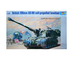 British 155 mm AS-90 Self-propelled howitzer