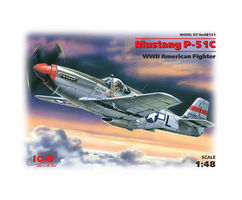 Mustang P-51C WWII American Fighter