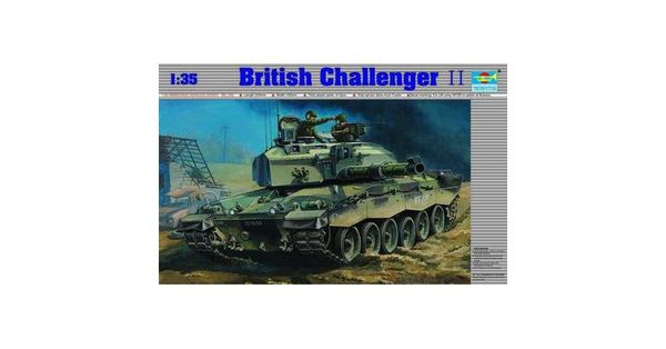 Trumpeter 00308 British Challenger II Main Battle Tank Plastic Model Kit 1:35
