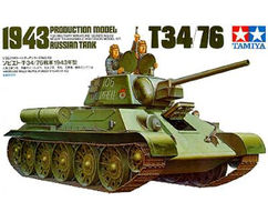 T 34/76 russian tank 1943 production model