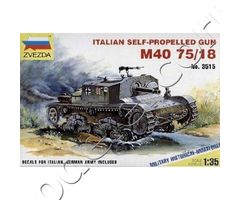 M40/M42 Italian75 mm self-propelled guns