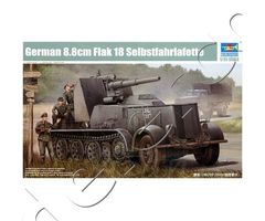 German 8.8cm Flak 18 Selbstfahrlafette