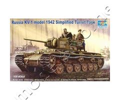 Russia KV-1 model 1942 Simplified Turret Tank