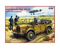 le.gl.Einheits-Pkw (Kfz.2) WWII German Radio Car