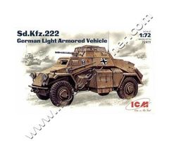 Sd.Kfz.222 German Light Armoured Vehicle