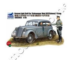 German light staff car STABSWAGEN mod.1937 w/Crew