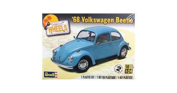 1:24 Revell 4192 '68 Volkswagen  Beetle PLASTIC MODEL KIT