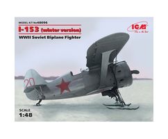 I-153 (Winter Version) WWII Soviet Biplane Fighter