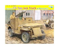 Armored 1/4 ton 4x4 Truck w/Bazookas