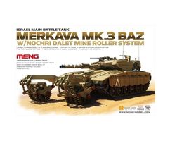 Israel Main Battle Tank Merkava Mk.3 BAZ w/Nochrich Dalet Mine Roller System