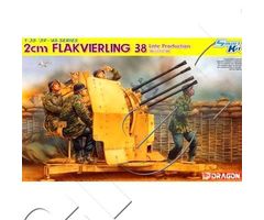 2cm Flakvierling 38 Late Production w/crew