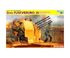 2cm Flakvierling 38 Late Production w/crew