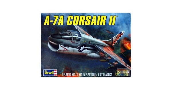 Revell Corsair II A-7A 1:48 scale plastic model airplane kit new 5484 