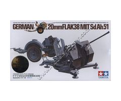 German 20mm FLAK38 MIT Sd.Ah.51 