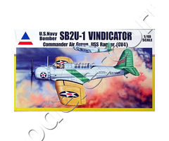 U.S. Navy Bomber SB2U-1 Vindicator Commander Air Group USS Ranger (CV4)