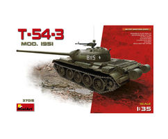 T-54-3 SOVIET MEDIUM TANK. Mod. 1951