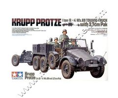Krupp Protze 1 ton (6x4) Kfz.69 Towing Truck with 3.7cm Pak