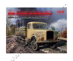 KHD S3000/SS M Maultier WWII German Semi-Tracked Truck