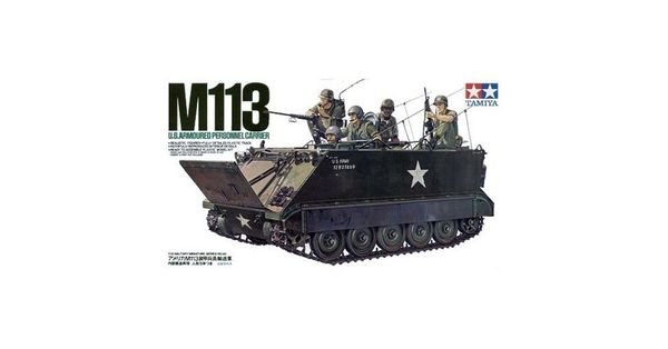 Tamiya 35040 1/35 Scale Military Model Kit US M113 Armored Personnel Carrier