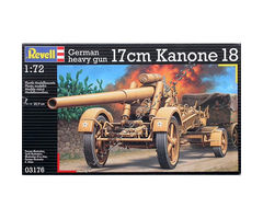 German heavy gun 17cm Kanone 18